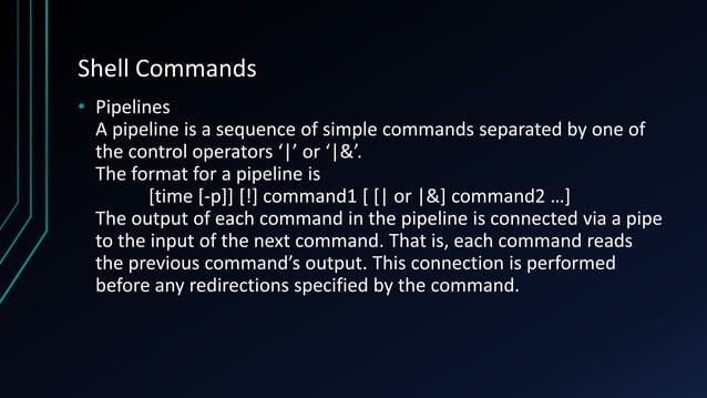 Introduction to shell | PPT | Free Download