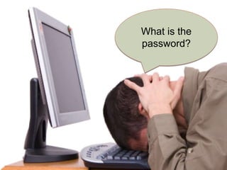 What is the
password?
 