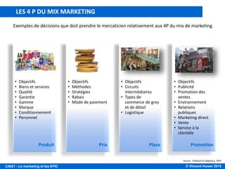 © Vincent Huwer 2016C4021 - Le marketing et les NTIC
Marché
cible
 
