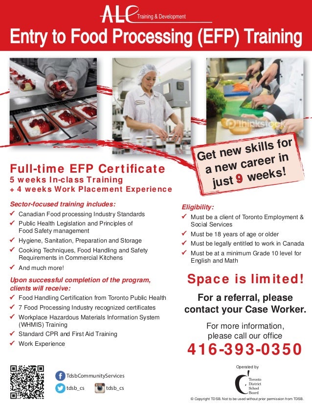 training flyer