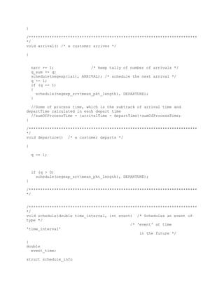 Router Queue Simulation in C++ in MMNN and MM1 conditions | PDF