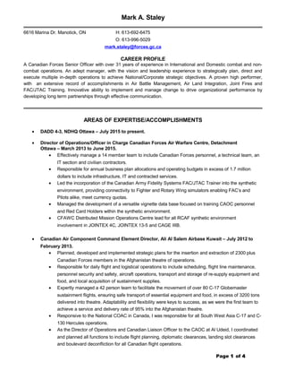 Staley.MA CV 2015 | PDF