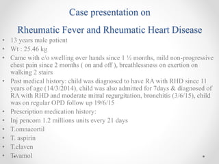 Rhd Swelling PEDIATRIC DEPARTMENT | PPTX