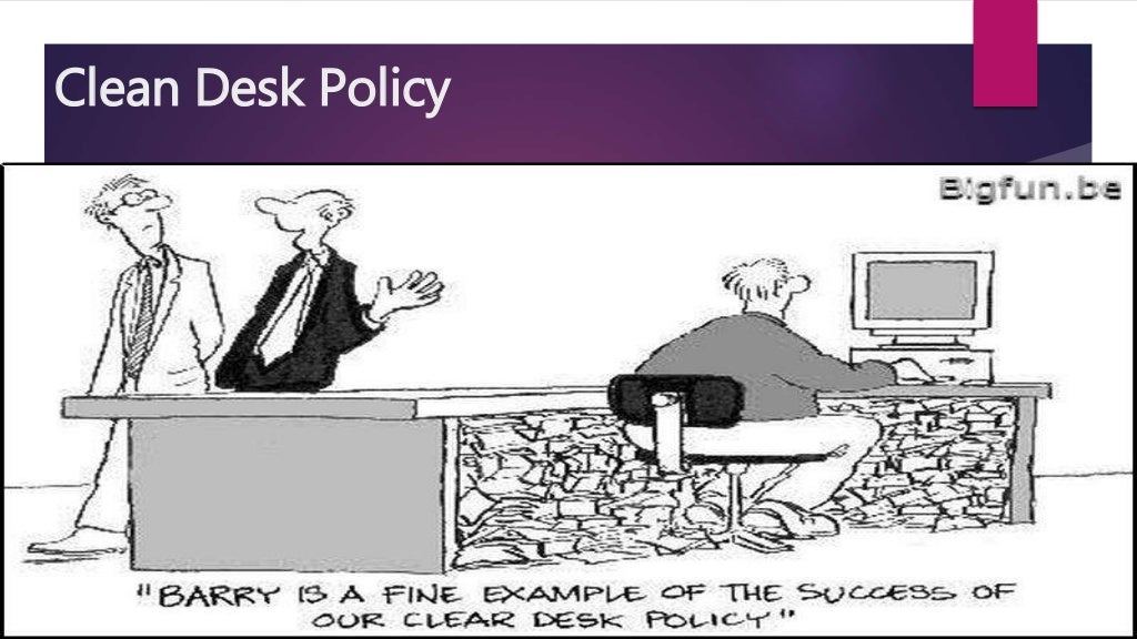 Clean Desk Policy