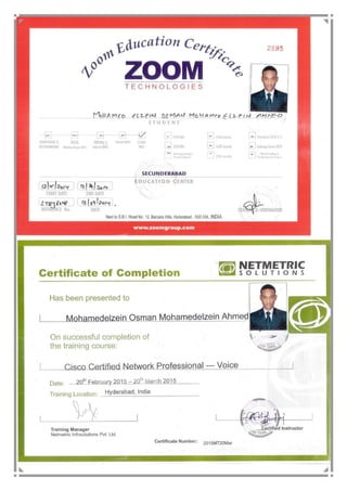 CV m alzain JAN 2017