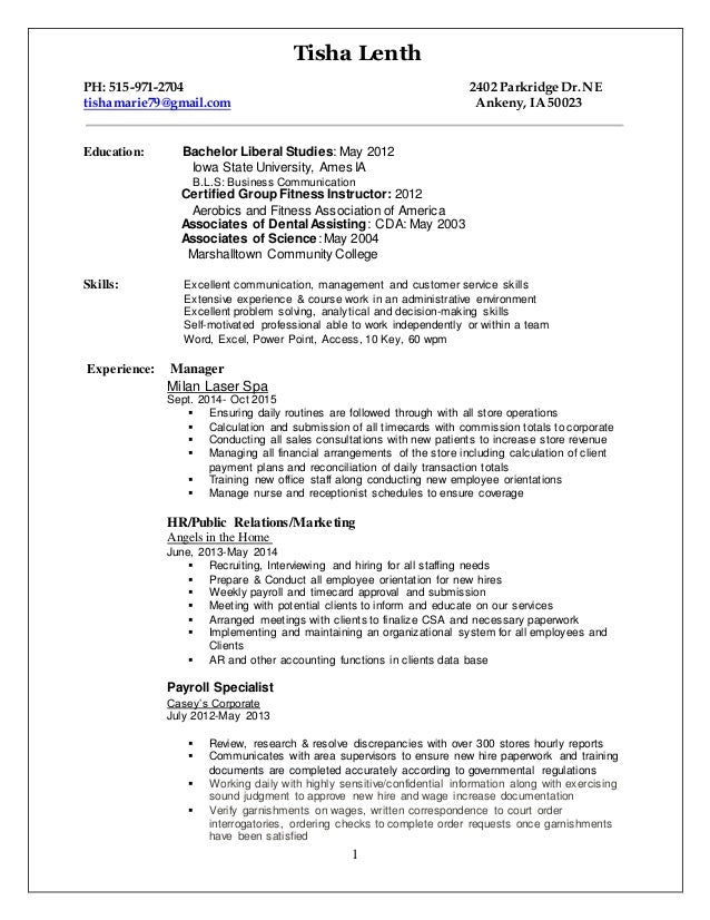 t l resume t resume