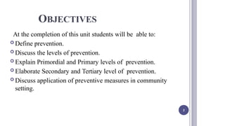Comprehensive Overview of Disease Prevention Levels and Strategies in ...