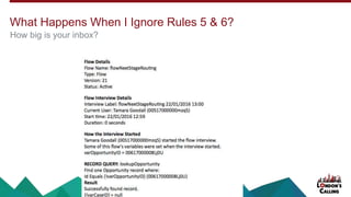 What Happens When I Ignore Rules 5 & 6?
How big is your inbox?
 