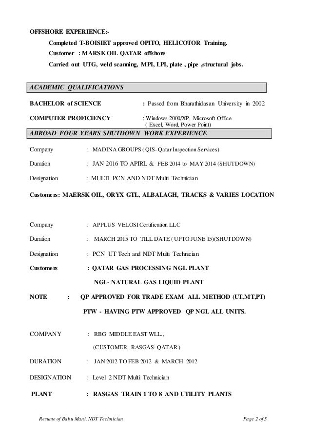 NDT PCN MULTI WITH ROPEACCESS CV NDT PCN MULTI WITH ROPEACCESS CV