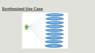 Synthesized Use Case
 