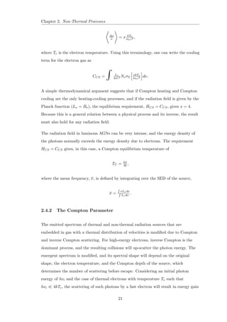 , but is not considered to be an active galaxy due to 
the fact that there is no apparent accretion on to the SMBH. On contrary, the central 
regions of an AGN are likely not static, but very dynamic and violent. 
1.3 The Taxonomy of AGNs 
The observational classi 