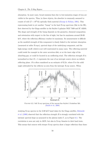 Chapter 2. Non-Thermal Processes 
dI 
d 
= I + S; 
where S = j= is the source function. The formal solution of the equation of 
transfer depends on geometry. For a slab of thickness  in a direction perpendicular 
to the slab, it is 
I() = I(0)e + 
 R 
0 
e(t)S(t)dt: 
For any other direction , both  and dt must be divided by cos . 
The general equation of radiative transfer is dicult to solve and requires numerical 
techniques. However, there are simple cases in which the solution is straightforward. 
In particular, the case of a slab and a constant source function that is independent of 
 allows a direct integration and gives the following solution: 
I = I(0)e + S(1  e ): 
For an opaque source in full thermodynamic equilibrium (TE), the optical depth is 
large, and both I and S approach the Planck function 
B(T) = 2h3=c2 
eh=kT1 
2.2 Synchrotron Radiation 
2.2.1 Emission by a Single Electron in a Magnetic Field 
Considering an electron of energy E that is moving in a uniform magnetic  