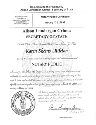 Notary Commission 2019