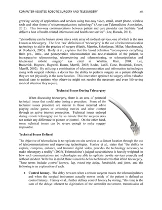 Computer-Assisted Robotic Surgery and Telesurgery | PDF