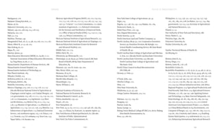 245Food & ProsperityIndex
Madagascar, 216.
Madame Chiang Kai-shek, 72.
Maine, 36, 60.
Makerere University, 200, 214.
Malawi, 199-200, 208-209, 214, 218-219.
Malaysia, 200, 210.
Mali, 57, 219.
Malthus, Thomas, 149.
Mangelsdorf, Paul, 18, 20, 22, 98, 105-106, 110, 112, 167.
Mann, Albert R., 51-52, 56, 105.
Mao Zedong, 60, 70.
Mapa, P.L., 150.
Martine, James, 43.
Mass Education Movement (MEM), 61, 64-68, 71-72:
National Association of Mass Education Movements,
64; Ting Hsien, 65-66, 71-72.
Massachusetts: Department of Human Services, 188.
Massachusetts General Hospital, 174.
Massachusetts Institute of Technology, 92.
Max Planck Institute, 184.
Mbacke, Cheikh, 214.
McKelvey, John J. Jr., 118, 122.
McNamara, Robert, 189.
Medellín University, 128-129.
Mexico: Chapingo, 103, 106, 112, 114, 118, 121, 157
(See also Mexican National School of Agriculture at
Chapingo); central region, 116; Ciudad Obregón, 116,
120; government, 103, 108, 111-112, 114, 119-120, 122,
126-127; Guanajuato, 114; legislature, 103; Mexi-
can Revolution, 103; Mexico City, 20-21, 103, 114,
128, 133; Minister of Agriculture, 113; Ministry of
Agriculture, 112, 114, 120-121, 156, 225; Morelos, 114;
Subsecretary of Agriculture, 113; National Extension
Service, 106; northwest region, 103, 116; Toluca, 116-
117; Torreón, 225; U.S. embassy, 103; Vera Cruz, 143;
Yaqui Valley, 116; Zacapu, 104.
Mexican Agricultural Program (MAP), 100, 101, 104-105,
110, 113, 116, 118-120, 122-123, 125-128, 137, 141, 147,
156-157: “x-factor,” 122; Corn Commission, 121; mem-
orandum of agreement, 111; National Commission
for the Increase and Distribution of Improved Seeds,
121; Office of Special Studies (OSS), 114, 119-121, 129,
158, 225; Wheat Commission, 120.
Mexican National Institute of Agricultural Research, 157.
Mexican National School of Agriculture at Chapingo, 101.
Mexican Polytechnic Institute (Center for Research
and Advanced Studies), 200.
Middle East, 210, 214.
Miller, Harry M., 111.
Minnesota, 99: Minneapolis, 110.
Mississippi, 35-36, 89-90, 92: Delta Council, 88; State
Board of Health, 88-89; State Department of
Education, 89.
Missouri, 197, 200: St. Louis, 197, 200.
Moe, Henry Allen, 142-143.
Montana, 78-79, 81.
Montana State College, 78.
Morillo Safa, Eduardo, 113.
Mozambique, 219.
Myers, William I., 108.
National Academy of Sciences, 82.
National Bureau for Economic Research, 81.
National Research Council, 79, 82.
Nehru, Jawaharlal, 139, 141.
Nepal, 178, 200.
New Hampshire, 36.
New York, 19, 51, 63, 110-111, 122, 146-148, 181, 184-185,
194, 215: Ithaca, 63; Syracuse, 20; upstate region, 33.
New York Bureau of Municipal Research, 81. (See also
Institute of Public Administration)
New York City Police Commissioner, 81.
index
New York State College of Agriculture, 56, 79.
Niger, 219.
Nigeria, 137, 158, 167, 197, 219: Ibadan, 161, 164.
Ninkovich, Frank, 73.
Nobel Peace Prize, 116, 159.
Non-Aligned Movement, 140.
North America, 33, 87.
North American Land and Timber Company, 33.
North Carolina, 88-90, 92, 100: Cooperative Extension
Service, 90; Nutrition Division, 88; Raleigh, 101;
School-Health Coordinating Service, 88; State Board
of Health, 88, 90.
North Carolina State College of Agriculture and Mechan-
ic Arts, 101. (See also North Carolina State University)
North Carolina State University, 140. (See also
North Carolina State College of Agriculture and
Mechanic Arts)
North China Council on Rural Reconstruction
(NCCRR), 68.
Norway, 51: Oslo, 51.
O’Toole, John, 193.
Oberlin College, 110.
Ohio, 110.
Ohio State University, 80.
Oklahoma, 35, 41, 43, 140.
Ortega Cantero, Benjamín, 225, 227.
Pakistan, 155-157, 159, 161.
Paraguay, 157.
Pasteur, Louis, 84.
Payne, George, 21.
Peking Union Medical College (PUMC), 62, 66-67: Beijing
First Health Demonstration, 65.
Peru, 132, 166-167.
Philippines, 27, 133, 136, 141, 150-153, 155, 157, 159,
167, 187, 189, 200, 208: Los Baños, 150-152, 154, 189;
government, 152-153, 155; Secretary of Agricultural
and Natural Resources, 150.
Poland, 51, 53.
Port Authority of New York and New Jersey, 188.
Porter, Walter C., 35.
Potrykus, Ingo, 184-186.
Princeton University, 60.
Purdue University, 80, 208.
Quebec Provincial Bureau of Health, 87.
Qu Shiying, 61.
Reisner, John H., 63.
Rivera, Diego, 112.
Roberts, Lewis M., 118, 128.
Rockefeller Center, 81.
Rockefeller Foundation, 12-16, 19-30, 32, 45, 48, 51, 56-57,
62-63, 65-67, 69-73, 76, 78-83, 85-92, 94-95, 98-105, 108,
110-111, 113-114, 116, 119, 122-123, 126, 128, 130-132,
135, 137-144, 146-149, 152-156, 158-163, 166-169,
172, 174-177, 179-182, 184-197, 199, 202-203, 206-
221, 224-232: African Initiatives section, 208; Africa
Regional Program, 214; Agricultural Productivity and
Food Security Task Force, 214; Agricultural Sciences
Division, 177, 187, 190-191, 196; Applying Science
and Technology, 213; Basic Survival Safeguards, 216;
biotechnology, 28, 181, 184, 186-187, 189, 191-195,
197, 200, 202-203, 207-209, 213, 221, 227; Central
American Corn Improvement Project, 131; charter,
32; China Medical Board, 62-64; Environment, 216;
Conquest of Hunger, 147, 150, 166-167, 169, 174-177,
179-181, 187; Creativity and Culture, 213; Enabling
Farmer Participation, 213; endowment, 62, 175, 177,
207; Enhancing International Agricultural Research
244
food & prosperity
 