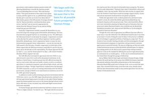 Chapter One: Cultivating the Vineyard 4544 Food & Prosperity
government could condemn business practices while still
allowing philanthropy to benefit the American people.
“I am not defending these rich men,” West said during a
debate. “Their great donations to these objects may appear
to many, and they appear to me, as a philanthropic paradox;
but they give it, and why not receive it for these objects?”
Hoke Smith, sponsor of the bill and also of Georgia, declared
that the “fund as heretofore contributed has done a great
service,” and that “I am not moved to appropriate the
money from the National Treasury by any adverse feeling
toward the past use of this fund.”
Ironically, Congressional hostility towards the Rockefellers in 1914
served the long-term strategic goals of Rockefeller philanthropy. The farm
demonstration program had been an outstanding success. The GEB hoped
the federal government would adopt the program. Congressmen incensed
at the idea that the salaries of some federal employees had been paid by
Rockefeller philanthropy voted to appropriate funds to ensure the farm
demonstration program’s future independence—exactly the outcome the
GEB wanted in the first place. Notably, congressmen on both sides of this
debate argued that the federal government could afford to pay for this pro-
gram, and so should take on the responsibility. The House approved the bill
on April 27, 1914, and the Senate passed it on May 2, after which President
Woodrow Wilson signed it into law.
The GEB officially terminated its agreement with the USDA in 1914
and returned to more direct work with educational institutions in the
Southern United States. It funded groups that still affected farming life,
such as rural youth clubs and rural public schools, as well as vocational
agriculture in community programs, agricultural high schools, and state
agricultural colleges. Though congressional condemnation had damaged
the GEB’s reputation, as well as its working relationship with the federal
government, passage of Smith-Lever represented an enormous success for
the GEB’s agriculture program.
In addition to results it achieved during its period of involvement with the
USDA from 1906 to 1914, the GEB’s larger educational aims continued to ben-
efit from agricultural improvement even after its role ended. Federal funding
meant that farmers gained more access to the lessons that agricultural science
had to offer them. In turn, increased crop yields made higher socioeconomic
levels more attainable.
To Seaman Knapp, agricultural productivity had been a means to an end.
“There is a higher mission,” he stated in 1910. “We begin with the increase of
the crop because that is the basis for all possible future prosperity. The farmer
must be made independent.” Frederick Gates, John D. Rockefeller’s advisor and
confidante, took it one step further. With more farm income, he argued, farm-
ers in the Southern United States would increasingly support schools. Greater
educational attainment would promote even greater prosperity.
Unlike later agriculture work, in which productivity and food security
would be central, the earliest Rockefeller agricultural philanthropy was
intimately bound up with educational aims. These early Rockefeller officers
were more interested in planting the figurative germ of education than any
actual seed. Indeed, Raymond Fosdick, who would become the Rockefeller
Foundation’s president, later characterized GEB efforts as “[cultivating] the
vineyard of American education.”
Though this early work in agriculture was different from later efforts in
many ways, it was also influential. The GEB planted seeds because it saw them
as necessary to its aim of doing the same for ideas. In the process, it solidified
a set of techniques to approach problems of farming on a large scale. The cul-
tivation of new scientific farming principles and their promulgation through
farm demonstration programs in cooperation with government extension
agents proved a powerful formula. The process of figuring out this new model
yielded institutional memory within Rockefeller philanthropies for negotiat-
ing working projects in the field as well as partnerships with government
agencies. It also set the standard for defining the success of agricultural policy
as continuation by an outside agency—in this case its institutionalization in
the United States through the passage of federal law.
Just as Wallace Buttrick had sought and found in Seaman Knapp a bridge
between his world and that of the farmer that fulfilled his deepest charitable
educational ambitions, Rockefeller philanthropists of the International
Education Board (IEB) would travel to Europe in the 1920s on much the same
quest. They ventured forth by boat, across that wide ocean, already armed
with the farm demonstration model as they pushed agriculture into the new
frontier of international work.
“We begin with the
increase of the crop
because that is the
basis for all possible
future prosperity.”
Seaman Knapp
 
