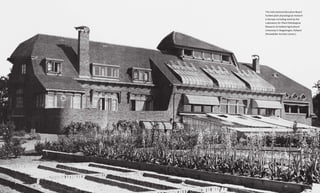 Food & Prosperity
The International Education Board
funded plant physiological research
in Europe, including work by the
Laboratory for Plant Pathological
Research at Holland Agricultural
University in Wageningen, Holland.
(Rockefeller Archive Center.)
58 59
 