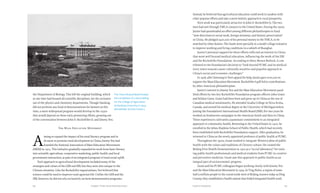 Chapter Three: Rural Reconstruction 6564 Food & Prosperity
the Department of Biology. This left the original building, which
at one time had housed all scientific disciplines, for the exclusive
use of the physics and chemistry departments. Though Nanking
did not perform any kind of demonstrations for farmers at this
time, a more widespread program would develop in the 1930s
that would depend on these early pioneering efforts, growing out
of the conversation between John D. Rockefeller Jr. and Jimmy Yen.
The Mass Education Movement
A
iming to expand the impact of his rural literacy program and to
do more to promote rural development in China, Jimmy Yen had
founded the National Association of Mass Education Movements
(MEM) in 1923. This initiative gradually expanded its work from basic literacy
into scientific agriculture, cooperative marketing, public health, and local
government instruction, as part of an integrated program of rural social uplift.
Yen’s approach to agricultural development included many of the
strategies and values of the GEB and IEB, but they were also unique to the
Chinese situation. Like the Rockefeller organizations, Yen believed that
science could be used to improve rural agrarian life. Unlike the GEB and the
IEB, however, he did not rely exclusively on farm demonstration programs.
Instead, he believed that agricultural education could work in tandem with
other popular efforts and take a more holistic approach to rural prosperity.
Yen’s work was particularly attractive to John D. Rockefeller Jr. The two
men had met through YMCA contacts in the United States. During the 1920s,
Junior had spearheaded an effort among different philanthropies to fund
“new directions in social work, foreign missions, and historic preservation”
in China. He pledged $400,000 of his personal money to the YMCA, to be
matched by other donors. The funds went partially to a model village initiative
to improve working and living conditions in a suburb of Shanghai.
Junior’s personal support for these efforts reflected an interest in China
that went well beyond medical education, influencing the work of the IEB
and the Rockefeller Foundation. According to Mary Brown Bullock, it con-
tributed to the Foundation’s decision to “look beyond PUMC and its medical
ivory tower toward a more culturally sensitive and populist approach to
China’s social and economic challenges.”
In 1928, after listening to Yen’s appeal for help, Junior gave $100,000 to
support the Mass Education Movement. Rockefeller’s gift led to contributions
by other American philanthropists.
Junior’s interest in Jimmy Yen and the Mass Education Movement paral-
leled efforts by two key Rockefeller Foundation program officers: John Grant
and Selskar Gunn. Grant had been born and grew up in China as the son of
Canadian medical missionaries. He attended Acadia College in Nova Scotia,
Canada, and earned his medical degree at the University of Michigan before
joining the Foundation’s International Health Board (IHB). For two years he
worked on hookworm campaigns in the American South and then in China.
These experiences cultivated a passionate commitment to an integrated
approach to community health. Returning to the United States in 1920, he
enrolled in the Johns Hopkins School of Public Health, which had recently
been established with Rockefeller Foundation support. After graduation, he
returned to China as the newly appointed professor of public health at PUMC.
Throughout the 1920s, Grant worked to integrate Western ideas of public
health with the values and traditions of Chinese culture. He created the
Beijing First Health Demonstration in 1925 as a “social laboratory” for train-
ing public health professionals and medical students from PUMC in curative
and preventive medicine. Grant saw this approach to public health as an
integral part of socioeconomic progress.
Grant and his PUMC colleagues began working closely with Jimmy Yen
and the Mass Education Movement in 1929. In Ting Hsien, a region of some
half a million people in the countryside west of Beijing, known today as Ding
County, they established a health station that folded integrated health work
The China Medical Board funded
the completion of a new building
for the College of Agriculture
at Nanking University in 1924.
(Rockefeller Archive Center.)
 