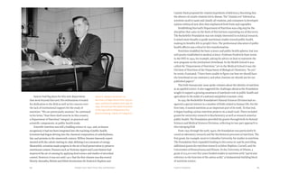 Chapter Four: Hard Times, War, and Nutrition 8584 Food & Prosperity
Sawyer had big plans for this new department
that went beyond Harvard. His enthusiasm revealed
his dedication to the field as well as his concern over
the lack of institutional support for the study of
nutrition. “We are particularly anxious,” he continued
in his letter, “that there shall soon be in this country
a Department of Nutrition” integral, in practical and
scientific components, to public health study.
Scientific nutrition was still a budding science in 1941, and, as Sawyer
recognized, it had not been integrated into the teaching of public health.
Scientists had begun delving into the chemical composition of carbohydrates,
fats, and proteins in the nineteenth century. Wilbur Atwater famously experi-
mented with the calorie starting in 1896, defining it as a measure of energy.
Meanwhile, scientists made progress in the art of food preservation to preserve
nutritional content. Pioneers such as Nicholas Appert and Louis Pasteur had
improved the art of canning by applying food science and studies of microbial
control. However, it was not until 1912 that the first vitamin was discovered.
Shortly thereafter, British and Polish biochemists Sir Frederick Hopkins and
Casimir Funk proposed the vitamin hypothesis of deficiency, theorizing that
the absence of certain vitamins led to disease. The “vitamin era” followed as
scientists raced to name and classify all vitamins, and consumers in developed
nations embraced new diets that emphasized fresh fruits and vegetables.
Establishing Harvard’s Department of Nutrition was a big step for the
discipline that came on the heels of this horizon-expanding era of discovery.
The Rockefeller Foundation was not simply interested in technical research;
it aimed more broadly to guide nutritional studies toward public health,
making its benefits felt in people’s lives. The professional education of public
health officers was critical to this transformation.
Nutrition straddled the basic science and public health spheres, but was
still poorly established in medical science. Professor Frederick Stare wrote
to the IHD in 1944, for example, asking for advice on how to represent the
new program on the institution’s letterhead. In the Health School it was
called the “Department of Nutrition,” yet in the Medical School it was the
Division of Nutrition of the Department of Biological Chemistry. “As yet,”
he wrote, frustrated, “I have been unable to figure out how we should have
the letterhead on our stationery and what citations we should use for our
published papers.”
This little bureaucratic issue spoke volumes about the identity of nutrition
as an applied science. It also suggested the challenges ahead as the Foundation
sought to support a growing awareness of nutrition’s role in public health and
agriculture in the midst of a national and global economic crisis.
In 1935 the Rockefeller Foundation’s Natural Sciences Division had rec-
ognized a special interest in a number of fields related to human life. For the
first time, it named nutrition as an important part of its work. To that end,
it began funding various nutrition projects on a small scale. These included
grants for university research in biochemistry as well as research aimed at
public health. The Foundation provided the grants through both its Natural
Sciences and Medical Sciences Divisions, reflecting its two-part approach to
this emerging field.
From 1935 through the early 1940s, the Foundation was particularly fo-
cused on laboratory research and the biochemical processes of nutrition. The
first grant, for example, went to Columbia University for studies in nutrition.
The Foundation then expanded funding in this arena in 1936 by providing
additional grants for nutrition research at Johns Hopkins, Cornell, and the
Universities of Pennsylvania and Illinois. At the University of Illinois, a
grant of $75,000 over five years funded studies in nutrition with “particular
reference to the function of the amino acids,” a fundamental building block
of nutrition science.
Henry A. Wallace served as U.S.
Secretary of Agriculture from 1933 to
1940, and Vice President from 1941 to
1945. He oversaw the implementation
of the Agricultural Adjustment Act.
(Harris & Ewing. Library of Congress.)
 