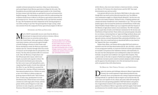 Chapter Five: Turning to Mexico 121120 Food & Prosperity
valuable technical and practical experience. Many wrote dissertations
and earned degrees from Mexican agricultural colleges for this work. The
Foundation also provided study-abroad opportunities in the United States
for those trainees who had shown an aptitude for research and mastered the
English language. The scholarships were given with the understanding that
recipients would return to Mexico to fill posts as agricultural researchers in
government service. Twenty-six scholarships of this type had been awarded
by 1949. The Foundation saw both components of the training program as
successful, stating in 1950 that “this growing body of eager, young, compe-
tent scientists forms the vanguard of future agricultural progress in Mexico.”
Extension and Popular Education
M
uch of MAP’s measurable success came from the ability to
disseminate its improved seed varieties to farmers. Mexico
did not have an extension system akin to
that of the United States, where agricultural colleges,
experiment stations, and extension agents brought
scientific findings to farmers in their home state.
Harrar attempted to make the Mexican experiment
stations into the “channel through which the results
of research can be brought directly and quickly to the
farmer,” but they did not perform effective extension
work. Thus the Ministry of Agriculture and
the OSS pursued other means, which were
largely successful with regards to wheat. The
OSS initially distributed seeds informally,
but there were issues with bad publicity and a
competing black market of seeds that undercut
the effort. In 1947 the Ministry assumed the
distributor role, creating a Wheat Commission
that enjoyed marked success. Within ten years,
90 per cent of Mexico’s wheat acreage was
growing improved MAP seeds. These farmers
were, in many ways, predisposed to accept
distributed seeds. Wheat farmers were mostly
commercial, with larger plots of land, and had
greater ability and willingness to take risks
and invest in seed, irrigation, and fertilizer.
Historian Deborah Fitzgerald argues that,
within Mexico, they were most similar to American farmers, creating
an “effective ‘fit’ between the wheat farmers and the OSS” that made
dissemination easy and successful.
Corn growers did not receive the fruits of MAP labor to the same extent,
though there was much activity directed toward the crop. Two different
corn commissions sought to, as Harrar bluntly phrased it, “put the new corn
varieties in the hands of farmers.” Richard Acosta, a Chapingo graduate and
commercial farmer, founded the Corn Commission in 1947. This was an inde-
pendent agency that increased the production and distribution of OSS seeds,
which President Alemán Valdés (1946-1952) supported until Don Nazario of
the Ministry of Agriculture started a rival commission. The OSS eventually
gave an equal share of seeds to his National Commission for the Increase and
Distribution of Improved Seed. These entities also pursued popular education
for corn farmers, instructing them on “approved tillage methods, disease and
pest control and irrigation.” To do so, the two commissions held field meet-
ings and contests, screened educational films, and produced bulletins. In one
instance, they even created and sent an educational ballet on tour, based on
the “legend of the Aztec corn goddess.”
Despite these efforts, corn farmers did not adopt MAP seed varieties at
anywhere near the level that wheat farmers did. By 1963, less than 12 percent
of corn acreage grew hybrids, or 36 percent if selected varieties and synthetics
are included. Corn growers were subsistence farmers, with small farms. In
the same way that wheat growers were predisposed to adopt new seeds and
methods, corn growers were unlikely to do so given their situation. They
could not take on the risk or expense of hybrid seed, irrigation, and fertilizer.
No elaborate extension system existed to promote adoption widely enough,
and the agencies that did attempt to serve this role had much less success
with corn growers than with wheat farmers.
No Miracles, Only People, Patience, and Persistence
D
espite the tensions and challenges inherent in Mexico’s agricultural
economy, the overall expansion of agricultural production was
enormous. Even corn production rose, owing to improved seeds and
farming methods. In 1948 Mexico did not import corn for the first time. By
1956 it was a net exporter of corn, wheat, and cereal, while still meeting the
food needs of its own growing population. MAP had trained a new genera-
tion of agricultural scientists in the expertise it believed most valuable to
approach the problems of Mexico’s agriculture and food supply. It had created
an infrastructure for scientific research, experimentation, and education.
The Mexican Agricultural Program
focused primarily on corn and wheat,
but also funded research on beans –
another staple of the Mexican diet. In
this experimental garden plot at Ciudad
Obregón Experiment Station, researchers
cultivated new varieties of beans in April
1961. (Rockefeller Archive Center.)
 