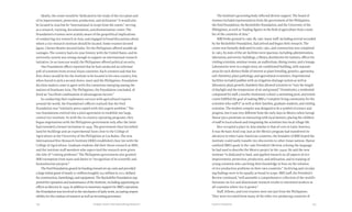 153152 Food & ProsperityChapter Seven: Internationalizing Research
Ideally, the center would be “dedicated to the study of the rice plant and
of its improvement, protection, production, and utilization.” It would also
be located in Asia but be “international in scope from the outset,” serving
as a research, training, documentation, and dissemination center. The
Foundation’s trustees were acutely aware of the geopolitical implications
of conducting rice research in Asia, and engaged in broad discussions about
where a rice research institute should be located. Some trustees favored
Japan. Chester Bowles favored India. Yet the Philippines offered notable ad-
vantages. The country had a 60-year history with the United States, and its
university system was strong enough to support an international research
initiative. In an insecure world, the Philippines offered political security.
One Foundation officer reported that he had conducted an informal
poll of scientists from several Asian countries. Each scientist said that his
first choice would be for the institute to be located in his own country, but,
when forced to pick a second choice, most said the Philippines. Foundation
decision makers came to agree with this consensus emerging among the
nations of Southeast Asia. The Philippines, the Foundation concluded, of-
fered an “excellent combination of advantageous factors.”
In conducting their exploratory surveys with agricultural experts
around the world, the Foundation’s officers realized that the Ford
Foundation was “similarly preoccupied with this urgent problem.” The
two foundations entered into a joint agreement to establish one large,
central rice institute. As with the in-country operating programs, they
began negotiations with the Philippines government only after the latter
had extended a formal invitation in 1959. The government then furnished
land for buildings and an experimental farm close to the College of
Agriculture at the University of the Philippines at Los Baños. The new
International Rice Research Institute (IRRI) established close ties with the
College of Agriculture. Graduate students did their thesis research at IRRI,
and the institute staff members who supervised the research were given
the title of “visiting professor.” The Philippines government also granted
IRRI exemption from taxes and duties in “recognition of its scientific and
humanitarian purpose.”
The Ford Foundation geared its funding toward set-up costs and provided
a large initial grant of nearly $7 million (roughly $55 million in 2012 dollars)
for construction, furnishings, and equipment. The Rockefeller Foundation sup-
ported the operation and maintenance of the Institute, including appointing an
officer as director in 1959. In addition to monetary support for IRRI’s operation,
the Foundation was involved in the mechanics of daily work, accepting respon-
sibility for the conduct of research as well as recruiting personnel.
The Institute’s governing body reflected diverse support. The board of
trustees included representatives from the government of the Philippines,
the Ford Foundation, the Rockefeller Foundation, and the University of the
Philippines, as well as “leading figures in the field of agriculture from a num-
ber of the countries of Asia.”
IRRI broke ground in 1960. By 1961 many staff, including several seconded
by the Rockefeller Foundation, had arrived and begun their research. The
center was formally dedicated in early 1962, and construction was completed
in 1963. Its state-of-the-art facilities were spacious, including administration,
laboratory, and service buildings, a library, dormitories for trainees, offices for
visiting scientists, seminar rooms, an auditorium, dining rooms, and a lounge.
Laboratories were in a single-story, air-conditioned building, with separate
areas for such distinct fields of interest as plant breeding, genetics, agronomy,
soil chemistry, plant pathology, and agricultural economics. Experimental
facilities included paddies with an irrigation-drainage system as well as
laboratory plant growth chambers that allowed scientists to “vary the length
of daylight and the temperature of air and ground.” Dormitories, a residential
compound for staff, a nearby elementary school, a swimming pool, and tennis
courts fulfilled the goal of making IRRI a “complete living community for the
scientists who staff it” as well as their families, graduate students, and visiting
scientists. The modern complex was designed to be a symbol of science and
progress, but it was very different from the early days in Mexico when George
Harrar put a premium on interacting with local farmers, placing the children
of staff in local schools and integrating the scientists into local village life.
Rice occupied a place in Asia similar to that of corn in Latin America.
It was the basic food crop. Just as the Mexico program had transferred its
advances to other Latin American countries, the founders of IRRI hoped the
institute could easily transfer rice discoveries to other Asian nations. Harrar
outlined IRRI’s goals in the 1960 President’s Review, echoing the language
he had used to describe the Mexico project in the 1940s. He said the new
institute “is dedicated to basic and applied research on all aspects of rice
improvement, protection, production, and utilization, and to training of
young scientists who can bring their knowledge to bear on the solution
of rice production problems in their own countries.” Archiving and circulat-
ing findings were to be equally as broad in scope. IRRI staff, the President’s
Review continued, “will assemble a comprehensive collection of the world’s
literature on rice and disseminate research results to interested workers in
all countries where rice is grown.”
Staff, fellows, and even trustees were not just from the Philippines.
They were recruited from many of the other rice-producing countries of
 