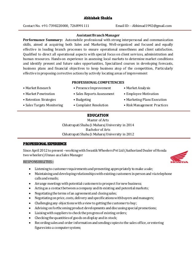 How To Cater Sales Resume To Marketing How To Cater Sales Resume To Marketing