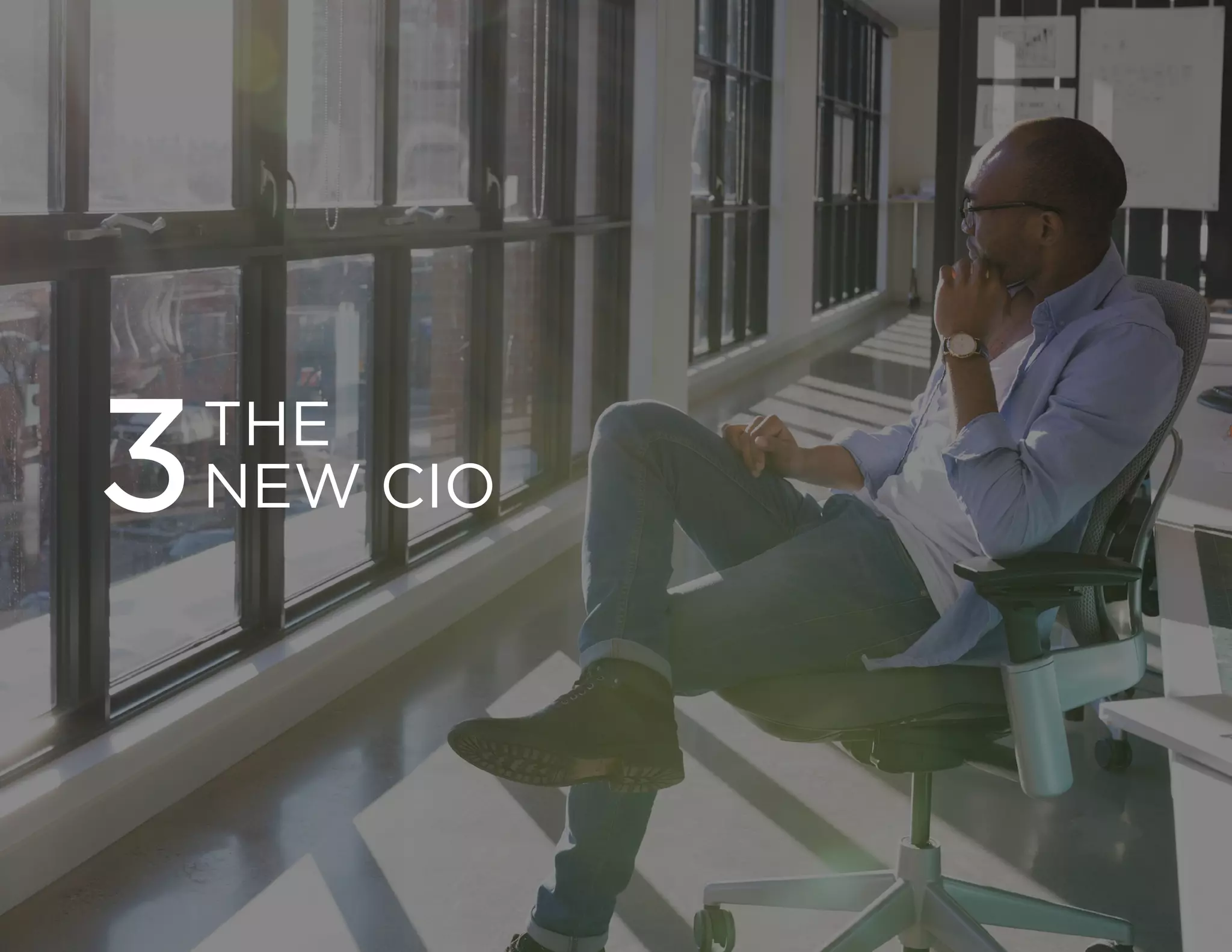 DIGITAL TRANSFORMATION | 11
Copyright © 2016 Forbes Insights
THE
NEW CIO3
 