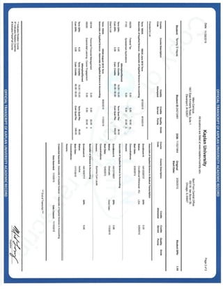 Associates Degree Just Transcripts | PDF