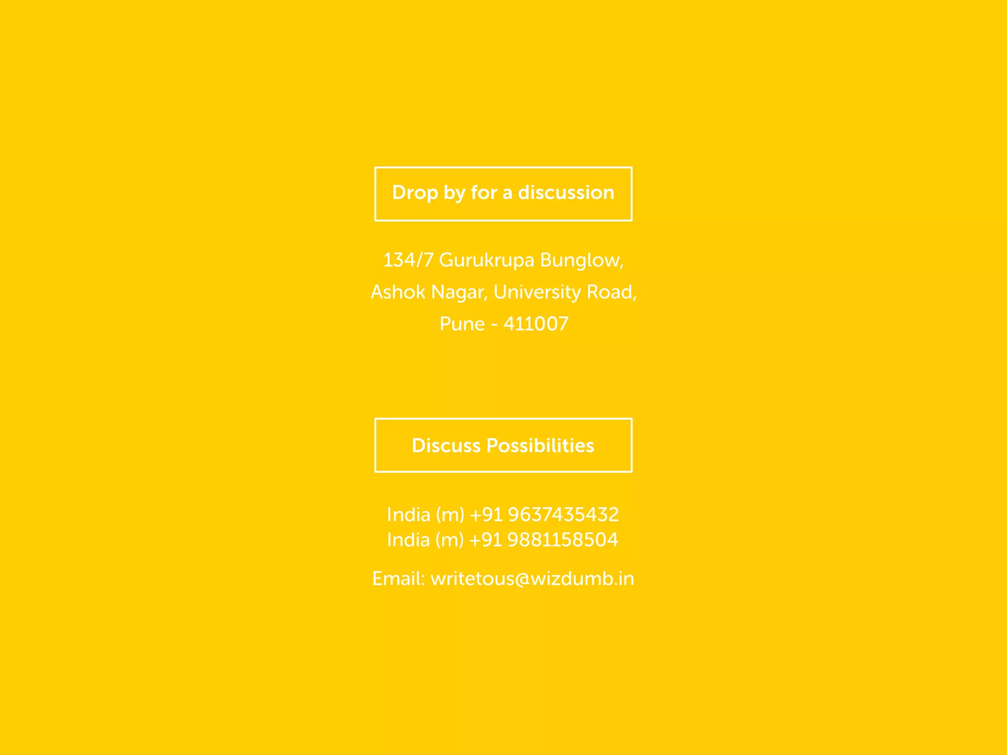 India (m) +91 9881158504
 