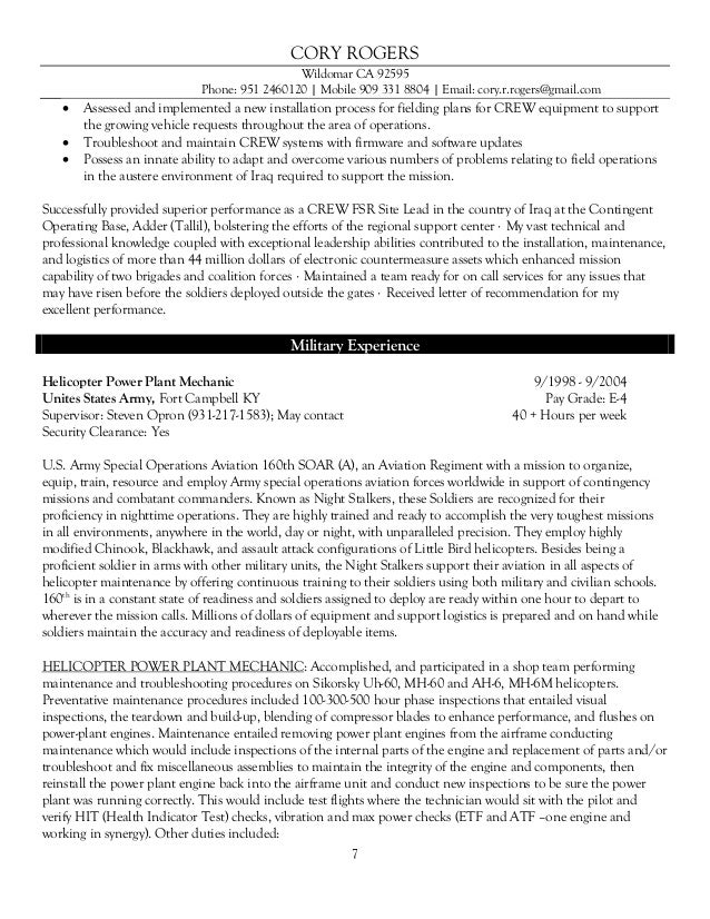 federal resume accountant for