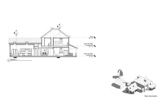 1
FRONT EXTERIOR AXON
2
REAR EXTERIORAXON
Level One New
Contruction
0' - 0"
Level Two New
Construction
10' - 3"
Roof
19' - 0"
1
A6
Level One New
Contruction
0' - 0"
Level Two New
Construction
10' - 3"
Roof
19' - 0"
2
A6
1
A15
1/8" = 1'-0"
2
SECTION B
1/8" = 1'-0"
1
SECTION A
4
Section 1
Rear Axonometric
 