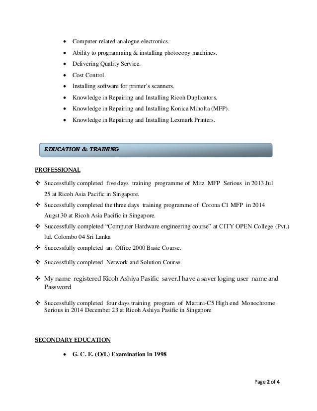 How to make a good resume image