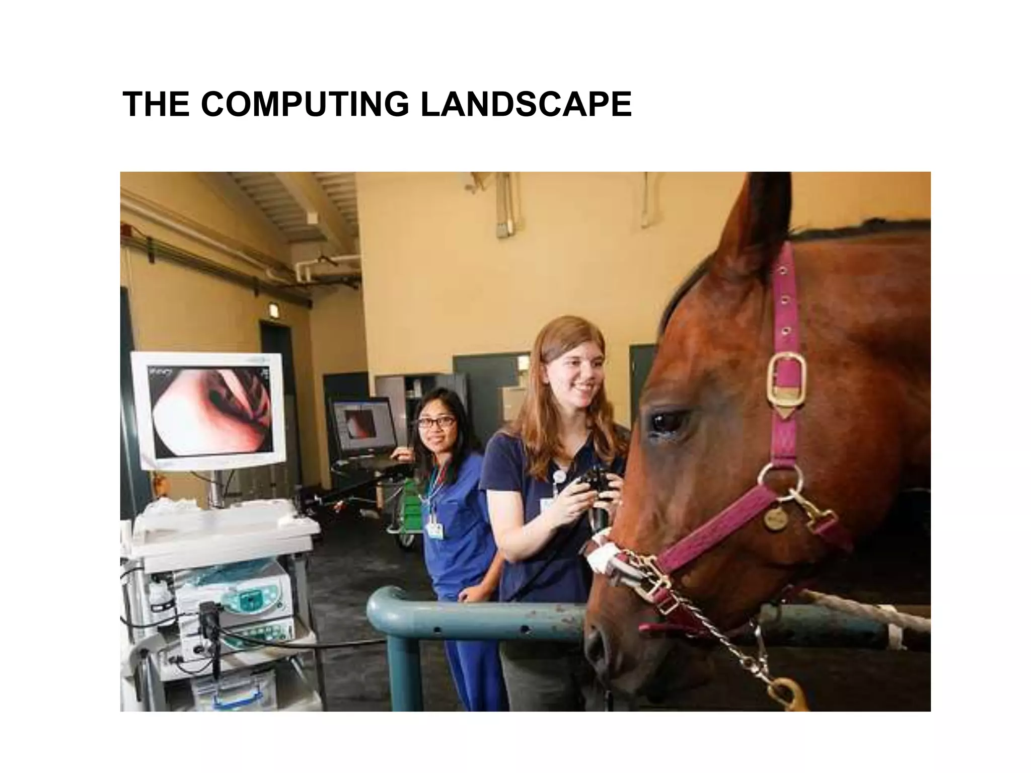 THE COMPUTING LANDSCAPE
 