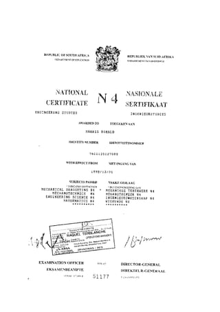 N4 Certificate