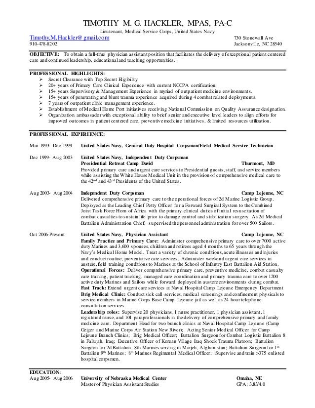 navy resumes