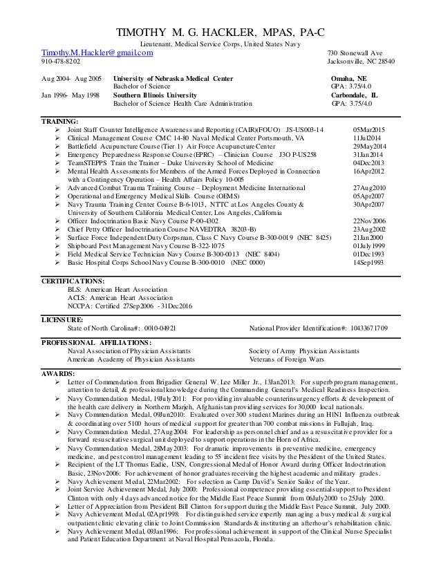 navy resumes