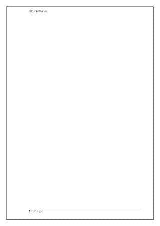 http://itiffin.in/
21 | P a g e
 