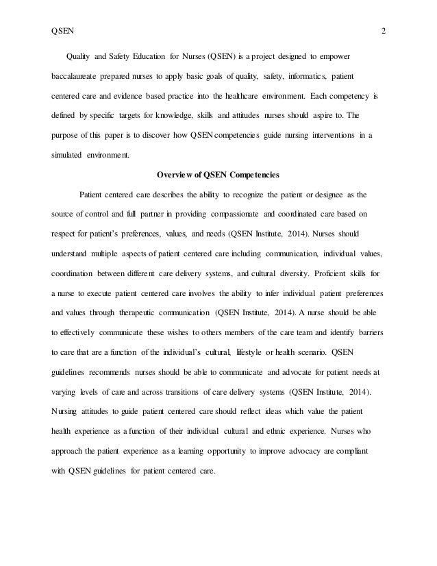Qsen paper examples from student by CharlesLamb - Issuu qsen paper examples