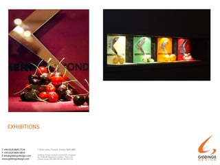 EXHIBITIONS
 