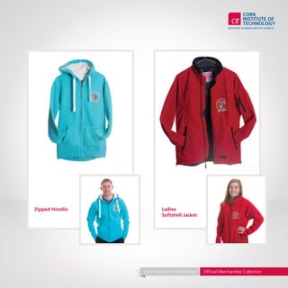 Ladies
Softshell Jacket
Zipped Hoodie
Cork Institute of Technology Official Merchandise Collection
 