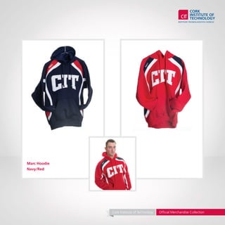 Marc Hoodie
Navy/Red
Cork Institute of Technology Official Merchandise Collection
 