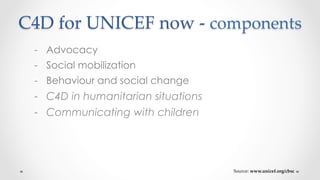 Communication For Development Communication for Development in Peacebuilding | PDF