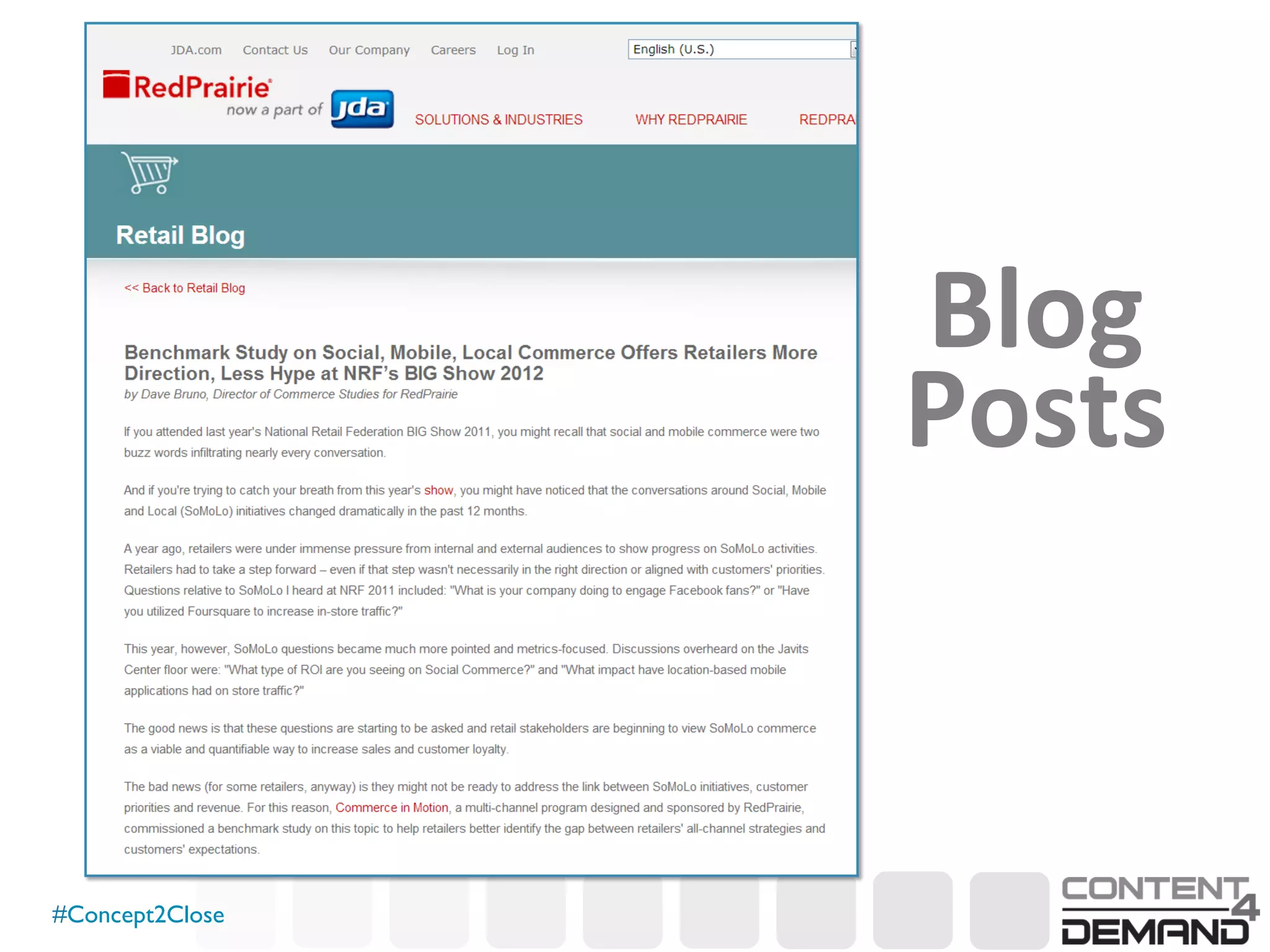 #Concept2Close	

Blog	
  
Posts	
  
 