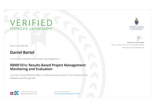 161208 - Results Based Project Management