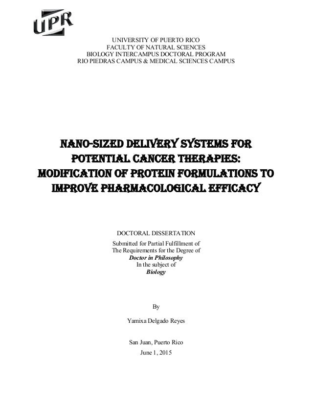 Pancreatic cancer phd thesis ku