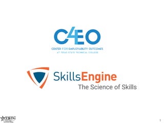 1
The Science of Skills
 
