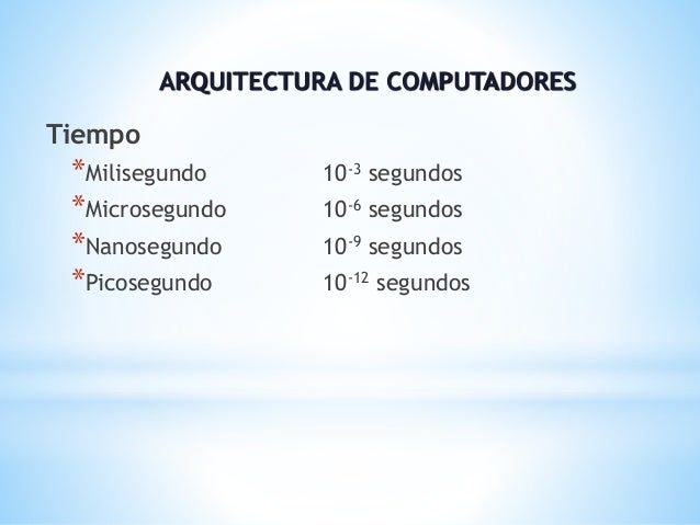 Megasegundos A Microsegundos Megasegundos A Microsegundos