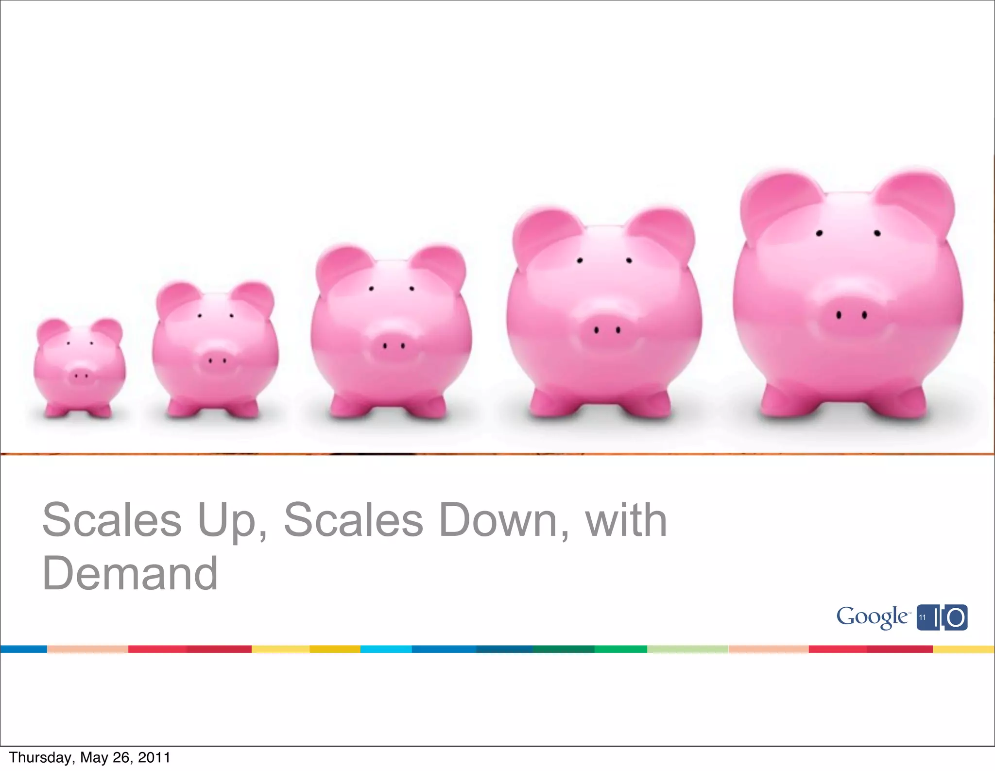 Scales Up, Scales Down, with
    Demand


Thursday, May 26, 2011
 