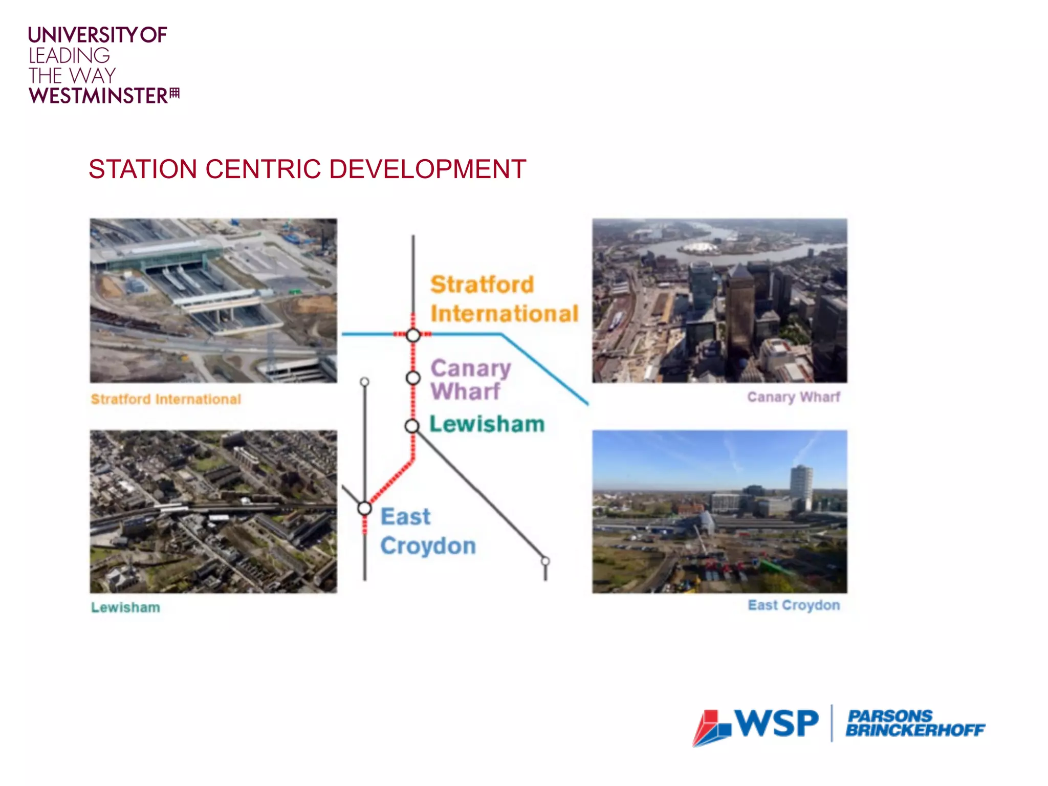 STATION CENTRIC DEVELOPMENT
 