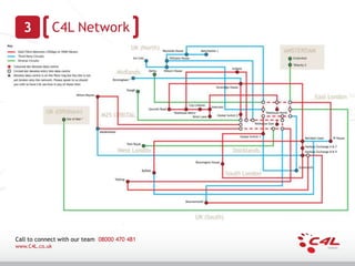 3             C4L Network




Call to connect with our team 08000 470 481
www.C4L.co.uk
 